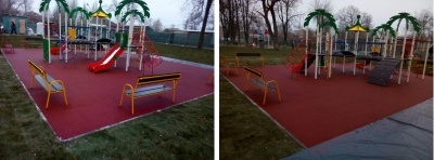 Детский спортивно-игровой комплекс в г.Кременчуг
